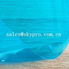 উচ্চ ঘনত্ব পিভিসি প্লাস্টিক পত্রক স্বচ্ছ নীল নরম সুপার পাতলা নমনীয়