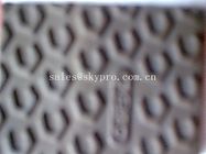 এন্টি-স্লিপ টেকসই প্রাকৃতিক রাবার জুতার একক শীট পংক্তি textured নীচে পার্শ্ব