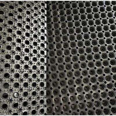 Waterproof Drainage Rubber Mats with Textured Surface and 1-50mm Thickness for Kitchen Hollow Floor