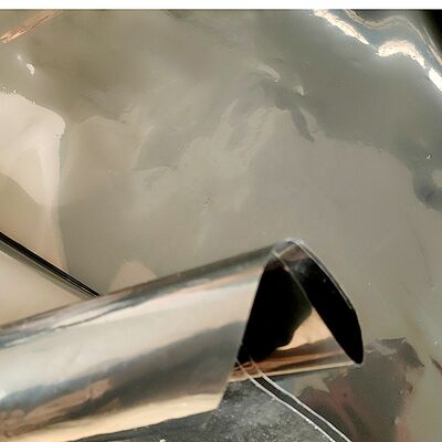 ৬ মিল কালো লো ডেনসিটি পলিথিন প্লাস্টিক কনস্ট্রাকশন ফিল্ম কালো শিট