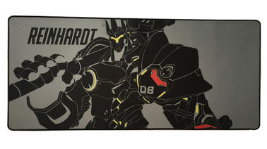 800 * 300MM কালো Neoprene ফ্যাব্রিক রোল কাস্টম গেমিং মাউস প্যাড বড় আকার