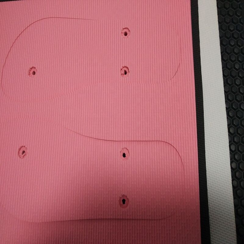 Factory Wholesale Colorful Die Cut EVA Slipper Sandals Closed Cell Outsole with Soft Foam Sole Rubber Products