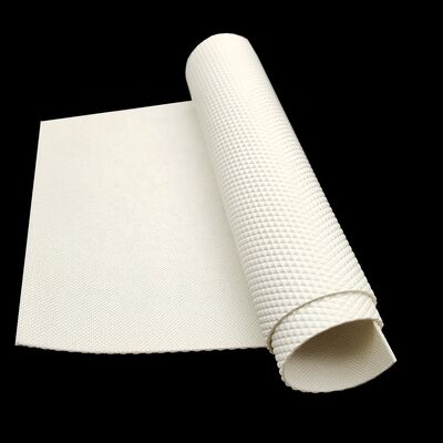 হোয়াইট পিইউ ডায়মন্ড প্যাটার্ন অ্যান্টি-স্ট্যাটিক কনভেয়র বেল্ট