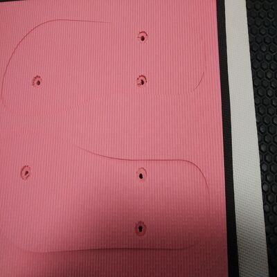 কারখানা পাইকারি রঙিন ডাই কাট ইভা স্লিপার স্যান্ডেল নরম ফোম সোল রাবার পণ্য সহ বন্ধ সেল আউটসোল